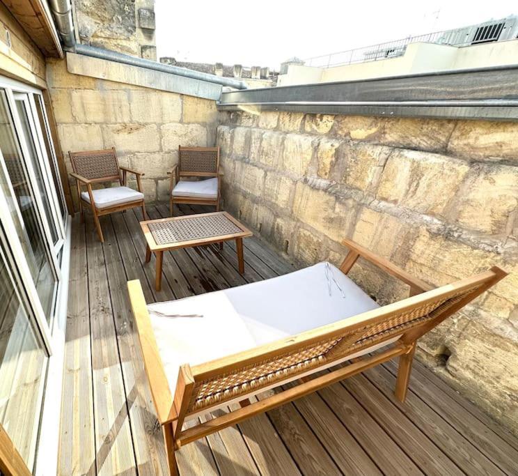 5- Hypercentre - 4Pers - Clim - Terrasse - Netflix Daire Libourne Dış mekan fotoğraf